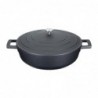 Cocotte peu profonde en fonte d'aluminium Masterclass 4L FA866 Sans Marque