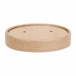 Couvercles pour pots à soupe Fiesta Recyclable 118 mm (lot de 500) FA979 Fiesta Recyclable