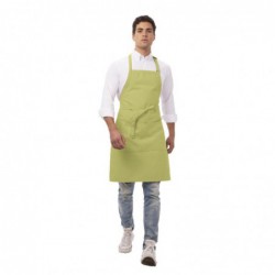 Tablier bavette Chef Works vert anis B190 Chef Works