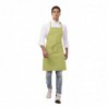 Tablier bavette Chef Works vert anis B190 Chef Works