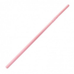 Pailles en papier flexibles compostables Fiesta Compostable roses (lot de 250) FB144 Fiesta Compostable