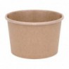 Pots à soupe compostables en PLA Fiesta Compostable 98 mm 230ml (lot de 500) FB160 Fiesta