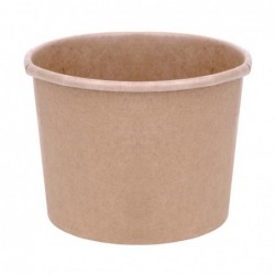Pots à soupe compostables en PLA Fiesta Compostable 98 mm - 34 cl (x500) FB162 Fiesta Compostable