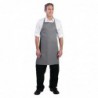 Tablier bavette Chef Works gris B192 Chef Works