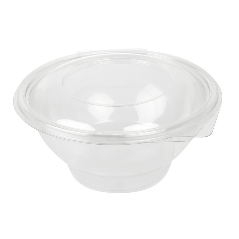 Bols à salade recyclables avec couvercle Contour Faerch 1000ml (lot de 200) FB370 Faerch Bols à salade recyclables avec couvercle Contour Faerch 1000ml (lot de 200) FB370 Faerch