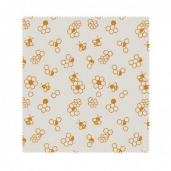 Feuilles d'emballage alimentaire à la cire d'abeille Nuts taille S (lot de 10) FB428 Sans Marque