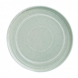 Assiette plate vert printanier Olympia Cavolo 220mm (lot de 6) FB563 Olympia