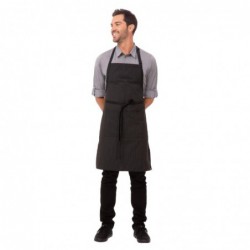 Tablier bavette Chef Works finement rayé B229 Chef Works