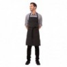 Tablier bavette Chef Works finement rayé B229 Chef Works