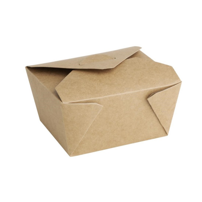 Boîtes alimentaires en carton compostables Fiesta Compostable 600ml (lot de 200) FB673 Fiesta Compostable Boîtes alimentaires en carton compostables Fiesta Compostable 600ml (lot de 200) FB673 Fiesta Compostable