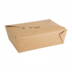 Boîtes alimentaires en carton compostables Fiesta Compostable 1800 ml (lot de 200) FB675 Fiesta Compostable
