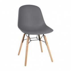 Chaises Bolero Arlo gris foncé (lot de 2) FB815 Bolero
