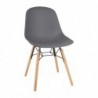 Chaises Bolero Arlo gris foncé (lot de 2) FB815 Bolero