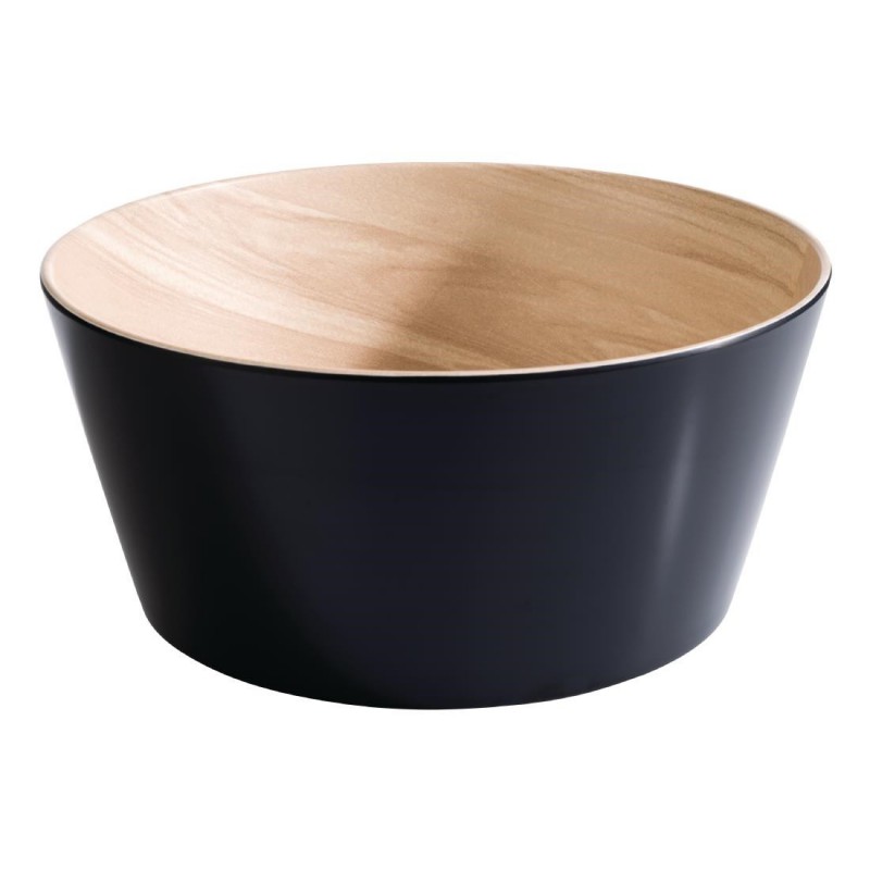 Bol noir et bois APS Frida 150(Ø)mm 450ml FB823 APS Bol noir et bois APS Frida 150(Ø)mm 450ml FB823 APS
