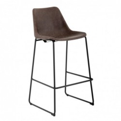 Tabouret haut Bolero Rodeo moka FB884 Bolero