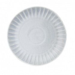 Assiettes plates Olympia Corallite grises 280 mm (lot de 6) FB954 Olympia