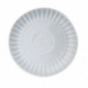 Assiettes plates Olympia Corallite grises 280 mm (lot de 6) FB954 Olympia