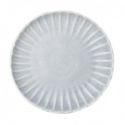 Assiettes plates Olympia Corallite grises 205 mm (lot de 6) FB955 Olympia