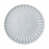 Assiettes plates Olympia Corallite grises 205 mm (lot de 6) FB955 Olympia
