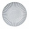 Assiettes calottes Olympia Corallite grises 220mm (lot de 6) FB957 Olympia