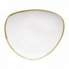Assiettes triangulaires couleur craie Olympia Kiln 230mm (lot de 6) FB984 Olympia