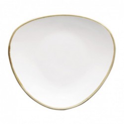 Assiettes triangulaires couleur craie Olympia Kiln 280mm (lot de 4) FB985 Olympia