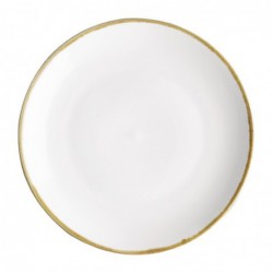 Assiettes plates rondes couleur craie Olympia Kiln 280mm (lot de 4) FB997 Olympia