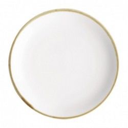 Assiettes plates rondes couleur craie Olympia Kiln 230mm (lot de 6) FB999 Olympia