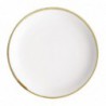 Assiettes plates rondes couleur craie Olympia Kiln 230mm (lot de 6) FB999 Olympia