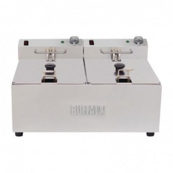 Friteuse double Buffalo - 2x5L 2x2