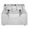 Friteuse double avec minuterie Buffalo - 2x5L 2x2