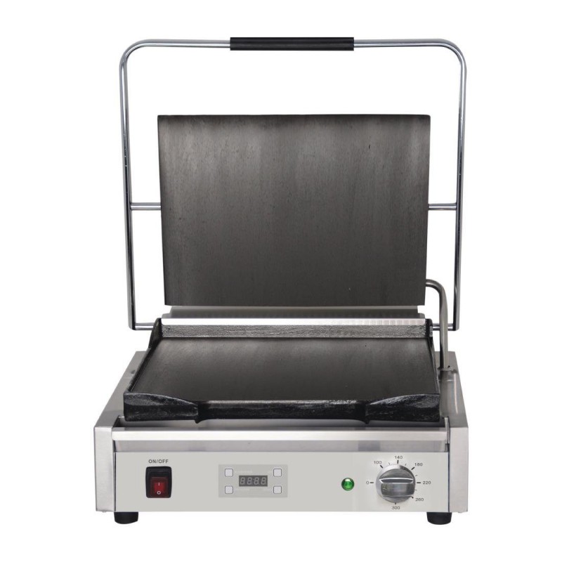 Grand gril de contact simple Buffalo lisse/lisse FC381 Buffalo Grand gril de contact simple Buffalo lisse/lisse FC381 Buffalo