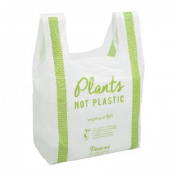 Sacs bretelles compostables en PLA Vegware taille moyenne (lot de 500) FC892 Vegware