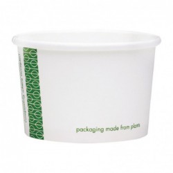 Pots pour aliments chauds compostables Vegware 110ml (Lot de 1000) FC896 Vegware