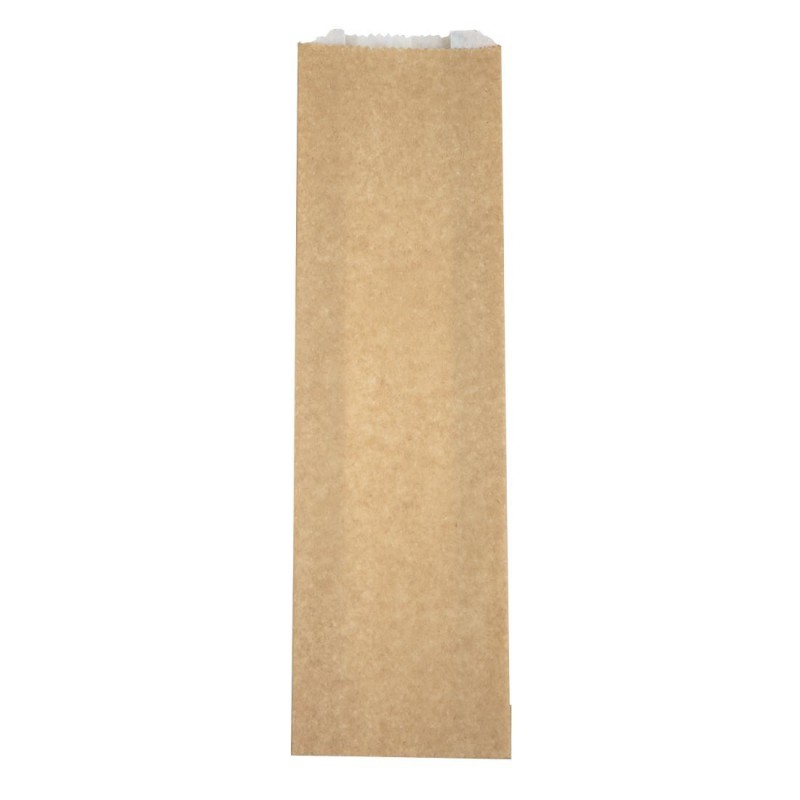 Sacs snack chaud compostables Vegware 356 x 101mm (Lot de 500) FC897 Vegware Sacs snack chaud compostables Vegware 356 x 101mm (Lot de 500) FC897 Vegware