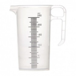 Pichet mesureur en polypropylène 250ml FD324 Pro-Measures