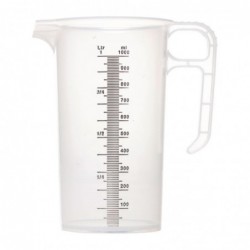 Pichet mesureur en polypropylène 1L FD326 Pro-Measures