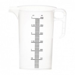 Pichet mesureur en polypropylène 3L FD328 Pro-Measures