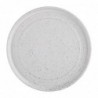Assiettes plates rondes Olympia Cavolo blanc moucheté 220mm (lot de 6) FD903 Olympia