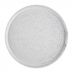 Assiettes plates rondes Olympia Cavolo blanc moucheté 270mm (lot de 4) FD904 Olympia