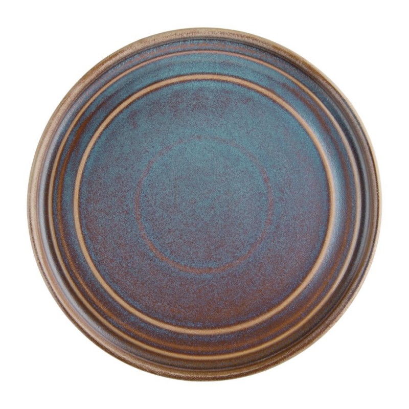 Assiettes plates rondes irisées Olympia Cavolo 220mm (lot de 6) FD915 Olympia Assiettes plates rondes irisées Olympia Cavolo 220mm (lot de 6) FD915 Olympia
