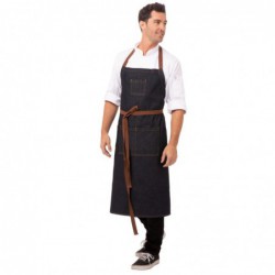 Tablier bavette Chef Works Urban Memphis bleu B341 Chef Works Urban