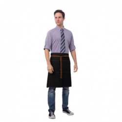 Tablier serveur Chef Works Urban Memphis noir B344 Chef Works Urban