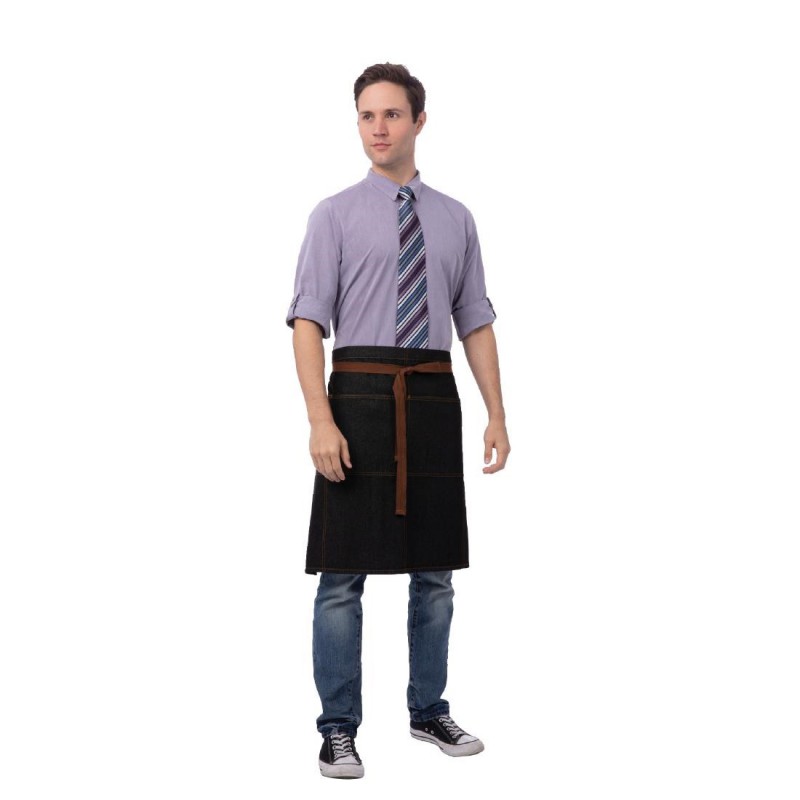 Tablier serveur Chef Works Urban Memphis noir B344 Chef Works Urban Tablier serveur Chef Works Urban Memphis noir B344 Chef Works Urban