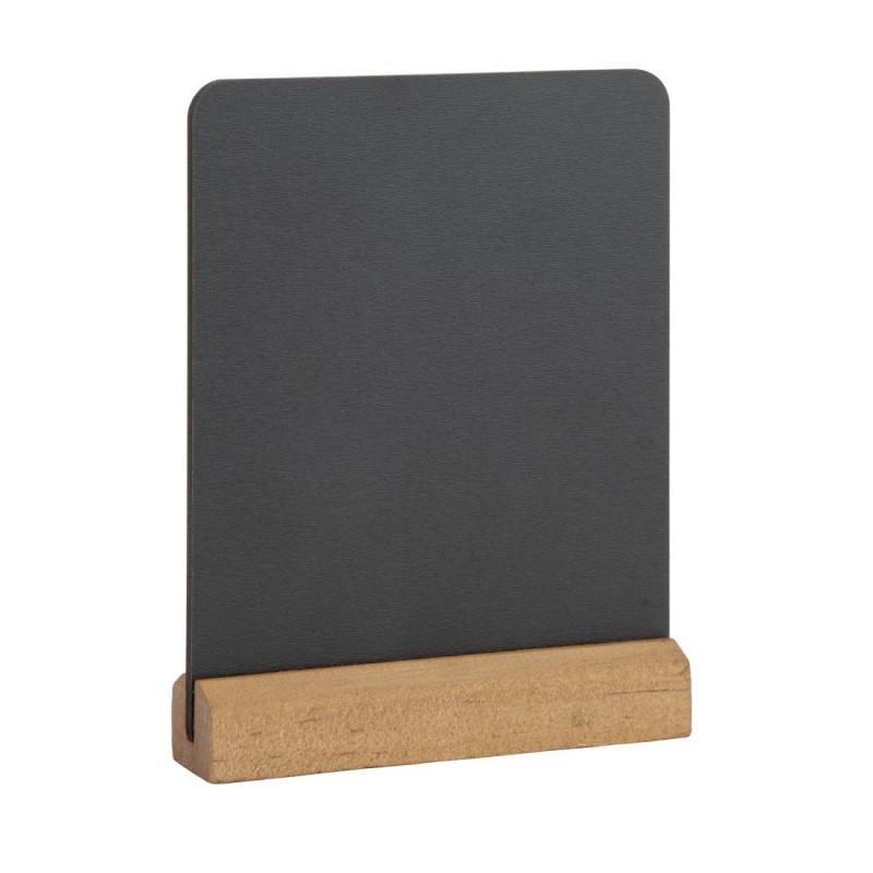 Mini ardoises de table élégantes Olympia 100(H) x 80(L)mm (lot de 4) FD951 Olympia Mini ardoises de table élégantes Olympia 100(H) x 80(L)mm (lot de 4) FD951 Olympia