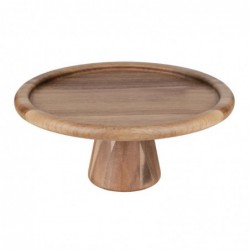 Présentoir à gâteau en acacia Olympia 305(Ø) x 127(H)mm FE150 Olympia