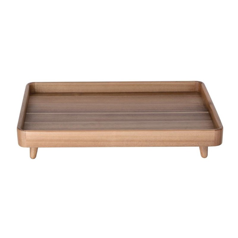 Plateau sur pieds en acacia Olympia GN 1/1 FE151 Olympia Plateau sur pieds en acacia Olympia GN 1/1 FE151 Olympia
