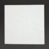 Serviettes cocktail 1 pli format 1/4 Fiesta Recyclable 300mm blanches (lot de 5000) FE212 Fiesta Recyclable