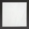 Serviettes cocktail 2 plis pliage 1/4 Fiesta Recyclable 240mm blanches (lot de 4000) FE216 Fiesta Recyclable