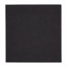 Serviettes cocktail 2 plis pliage 1/4 Fiesta Recyclable 240mm noires (lot de 4000) FE218 Fiesta Recyclable